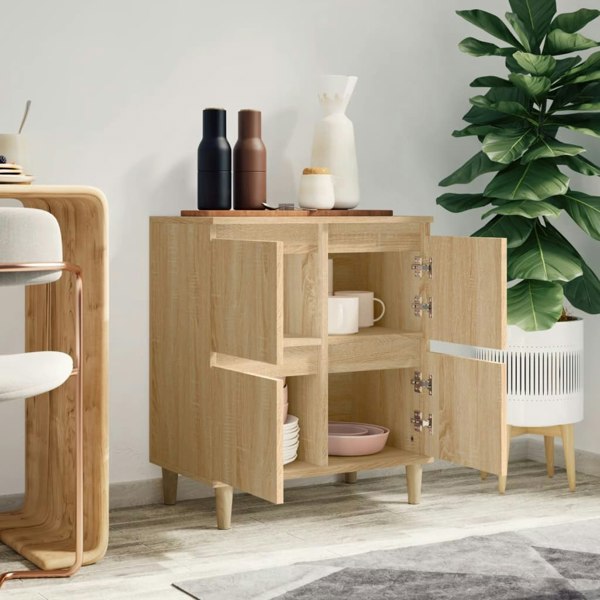 Berkfield Sideboard Sonoma Oak 60x35x70 cm Engineered Wood