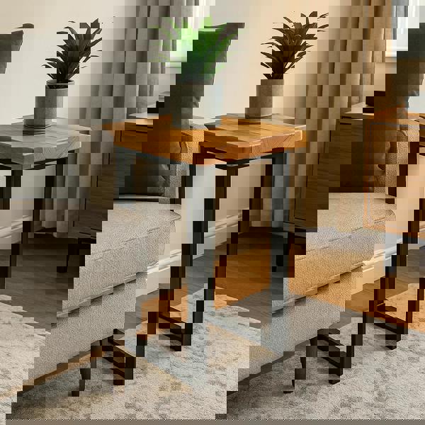 TRL Furniture Fully Reclaimed Side Table