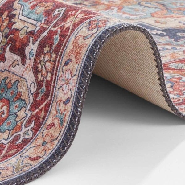 The Rugs Vintage Medallion Rug – Classic Multicolour Design