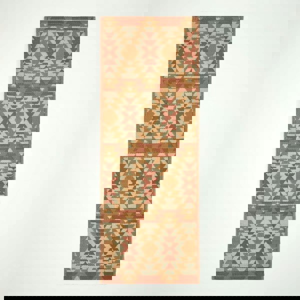 HOMESCAPES Outdoor Rug Luxury Waterproof Reversible Recycled, For Garden, Anya Aztec