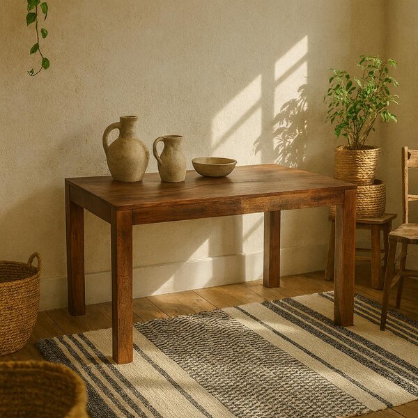 Wyld Haus Phuket 180cm Dark Mango Wood Large Dining Table