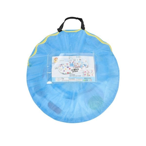 3-in-1 Play Tent Set for Kids Pop Up with Tunnel Ball Pit Playhouse Play Tents Living and Home