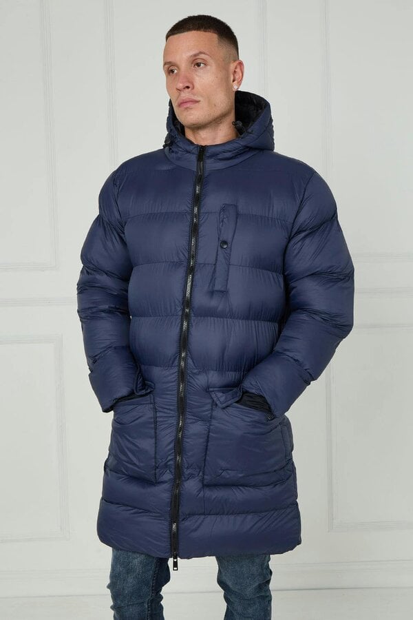 Men’s Longline Puffer Coat