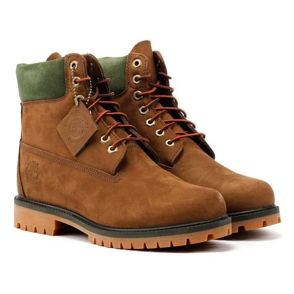 Timberland - TB0A41MWW07 Men's 6 inch Premium Boot - Choc/Green