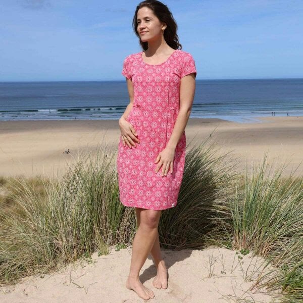 Lazy Jacks LJ120 - Printed Dress - Geo