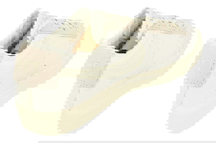 Nike Blazer Low Leather Mens Trainers Cw7585  100 - White Sail Platinum Tint 100 - Photo 2