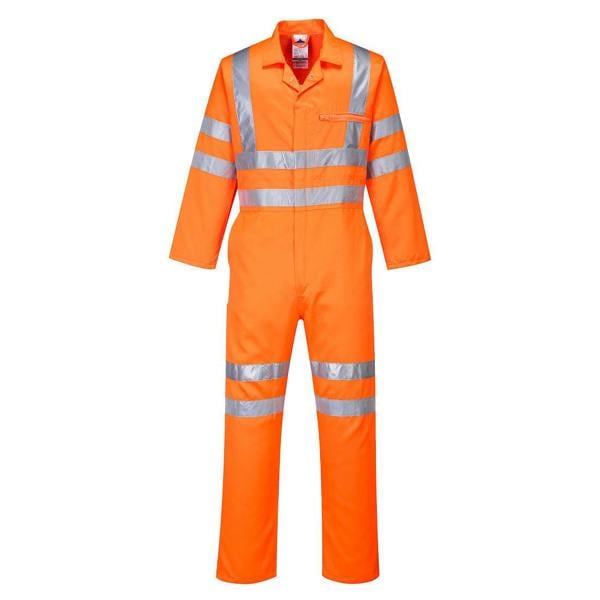 Hi-Vis Polycotton Service Coverall Portwest