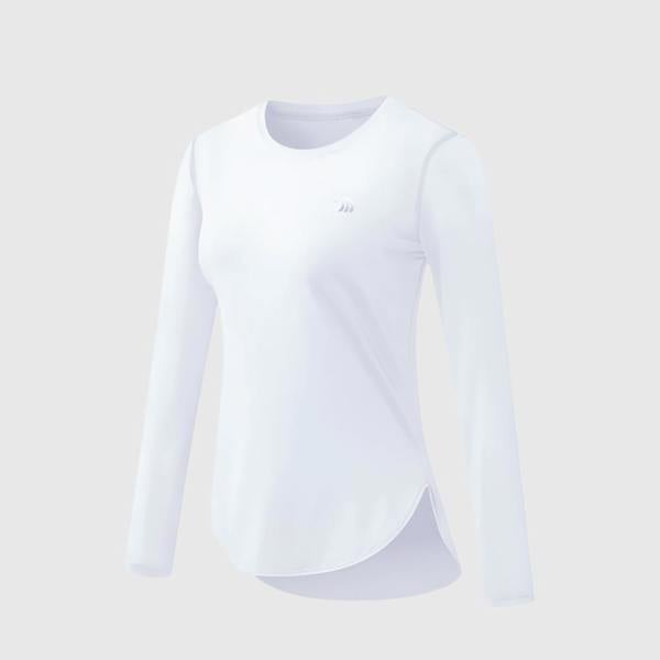 Anniou UPF 50+ Long Sleeve Top - White