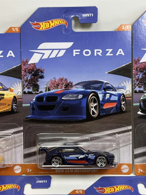 Hot Wheels Forza Set of 5 Cars 1:64 Scale Hot Wheels HMV71 978D