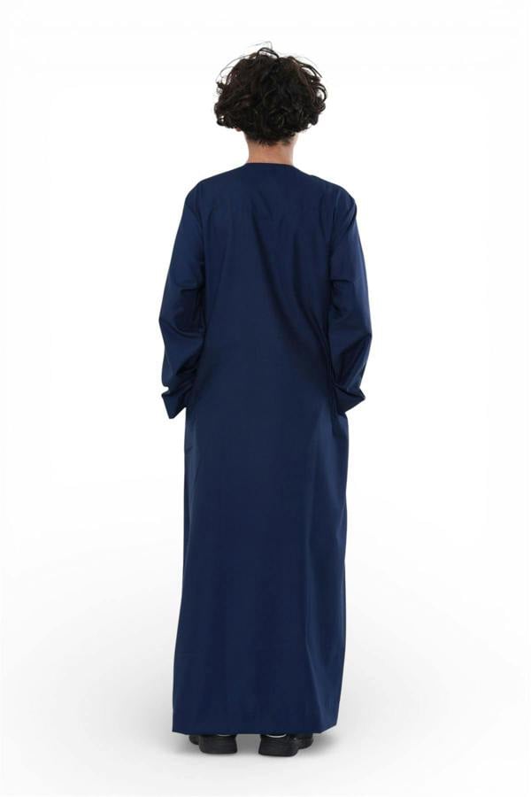 Infinity Leather Kids Boys Moroccan Embroidered Djellaba Islamic Jubba Robe Tassel Ramadan Thobe