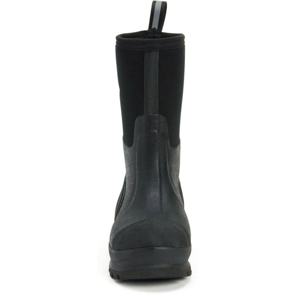 Muck Boots Chore Classic Mid Patterned Unisex Wellington Boots in Black