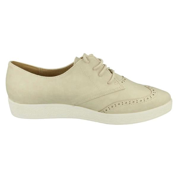 Spot On Ladies Spot On Lace Up Brogues