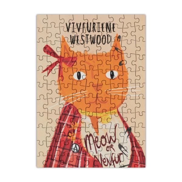 Happily Puzzles Vivfuriene Westwood - 99 Piece Mini Jigsaw Puzzle