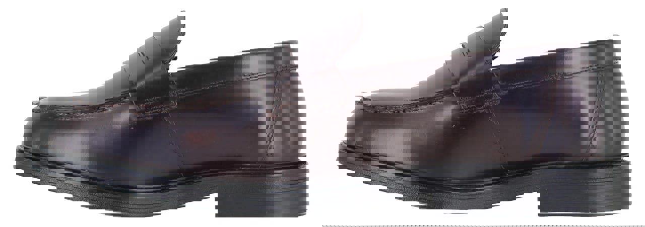 Off The Hook Perry Mens Penny Loafer Slip On Leather Smart Shoes