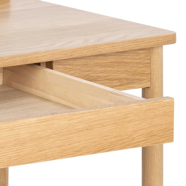 Wyld Haus Kyoto Natural Oak Veneer Wood Office Desk