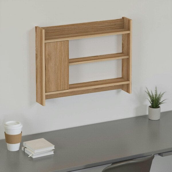 Decortie Fleet Wall Shelf Unit with Cabinet