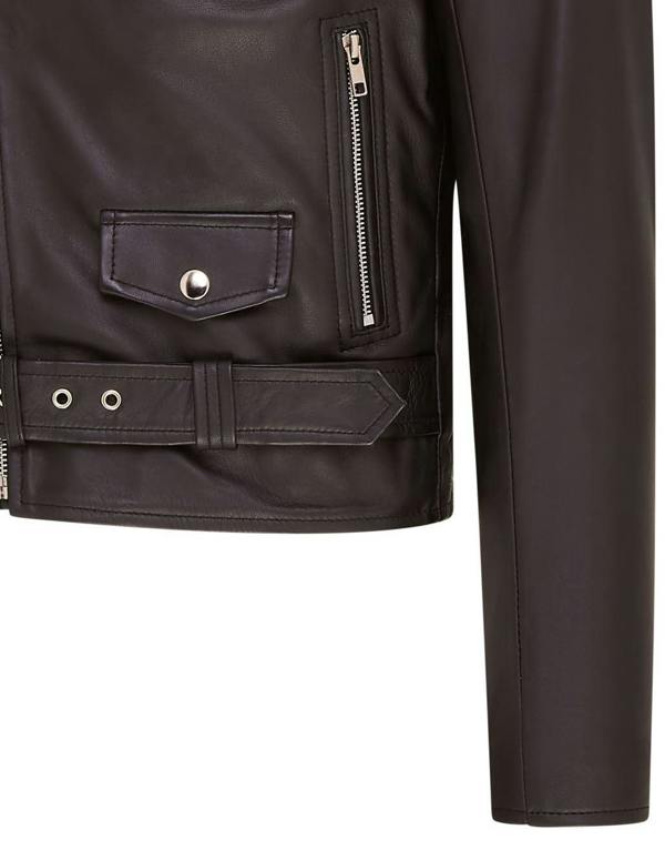 Infinity Leather Mens Classic Brando Leather Biker Jacket - Heinola