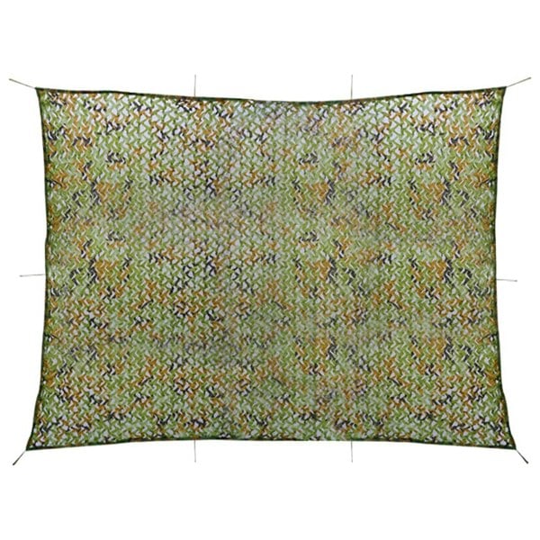 Berkfield Camouflage Net with Storage Bag 2x4 m Green