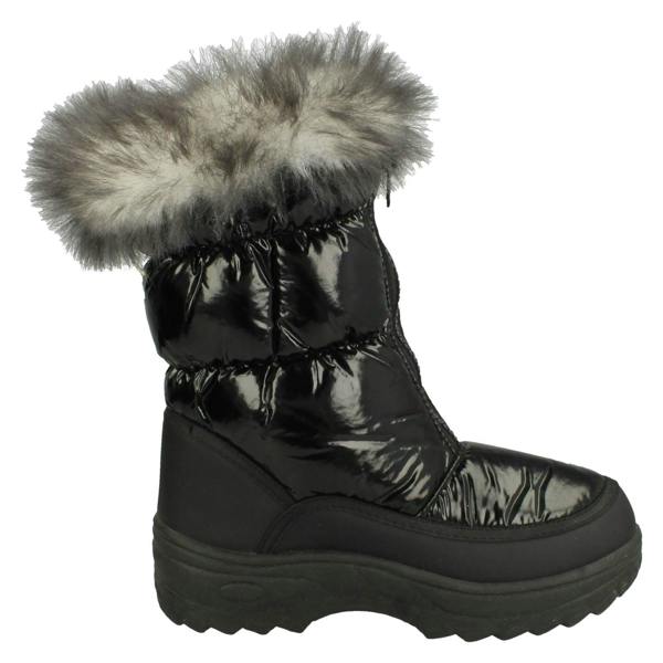 Spot On Girls Spot On Fur Lined Snow Boots