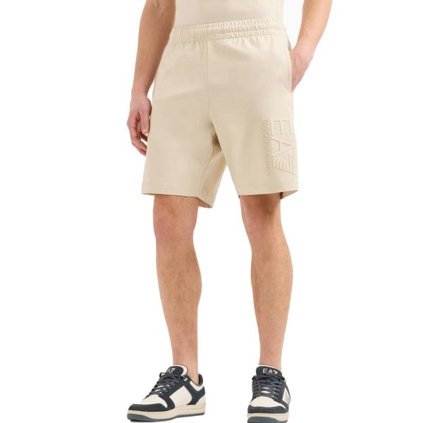 Emporio Armani EA7 EA7 Emporio Armani Visibility Bermuda Shorts Almond Milk Beige