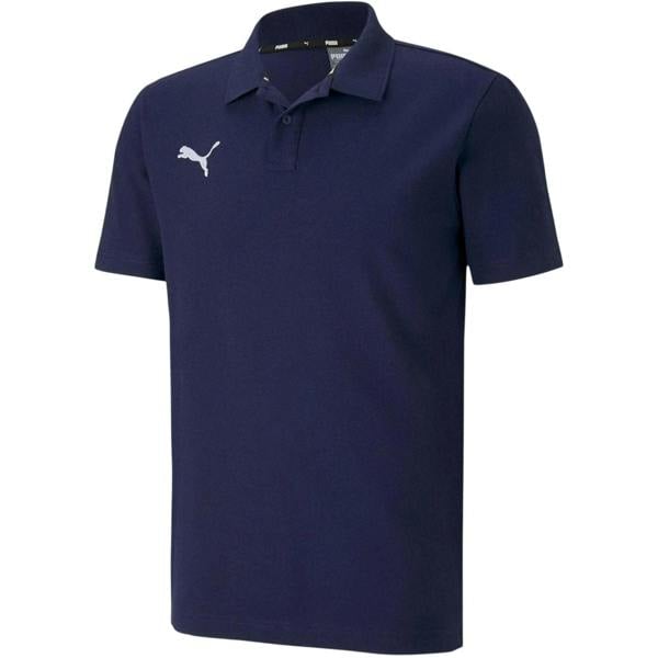 Puma Mens Team Goal Polo Shirt - Peacoat - 