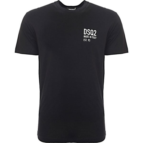 Dsquared2 Mens Short Sleeve T-Shirts In Black