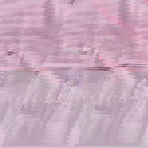 Smart Living Luxury Hotel Quality Reversible Ribbed Velvet Duvet Cover with Pillowcases - Blush