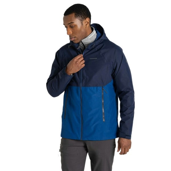 Craghoppers Mens Sebastian Waterproof Jacket - Blue Navy