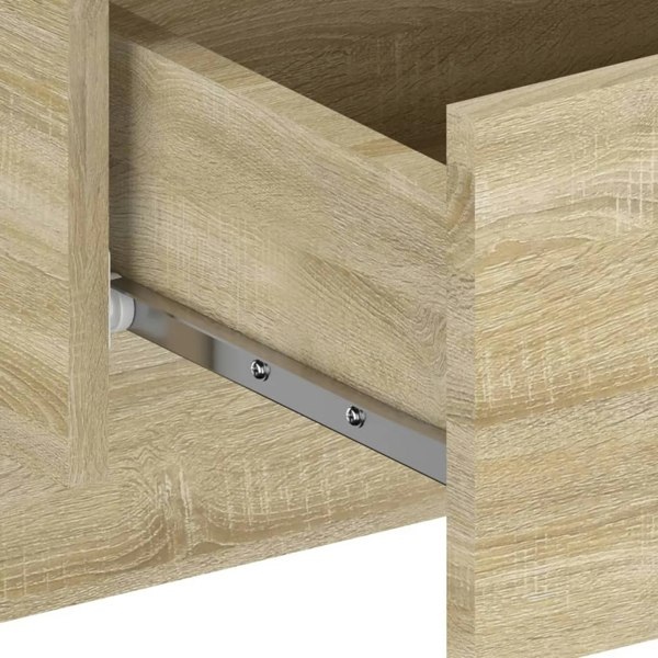 Berkfield Wall-mounted Bedside Cabinets 2 pcs Sonoma Oak