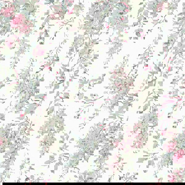 Shabby Chic Rachel Ashwell Chelsea Wallpaper | Fresh White