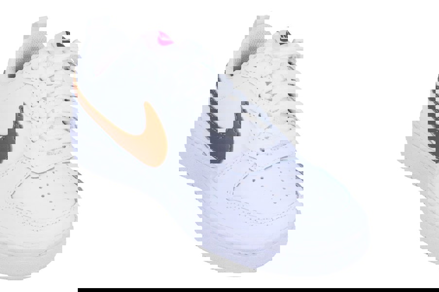 Nike Court Borough Low 2 GS Trainers Dq5979 100 - White Metallic Copper 100 - Photo 3