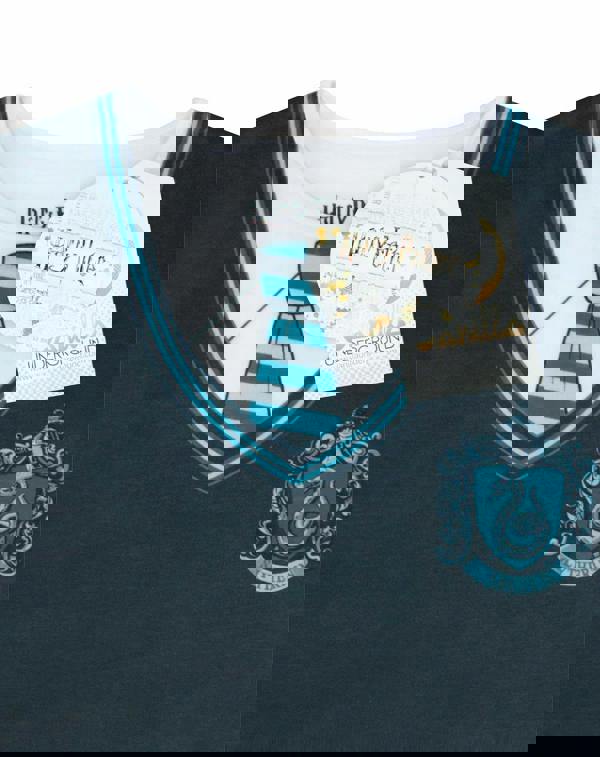 Harry Potter Womens White Slytherin Short Sleeved T-Shirt