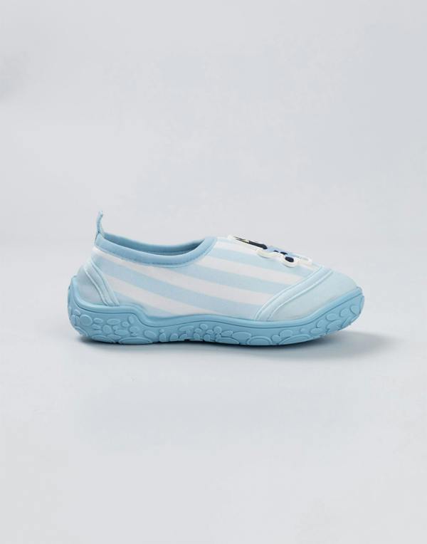 Bluey Unisex Kids Blue Stripy Aqua Shoes