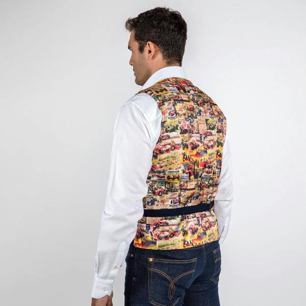 CL1049 MONACO WAISTCOAT - Claudio Lugli Shirts