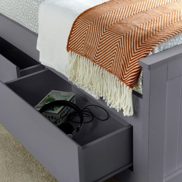 Bedmaster Enzo 3 Drawer Wooden Storage Bookcase Bed