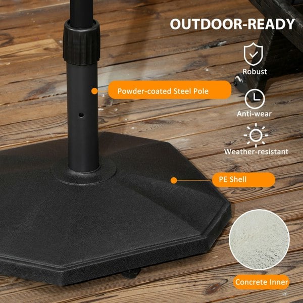 Center Pole Umbrella Base