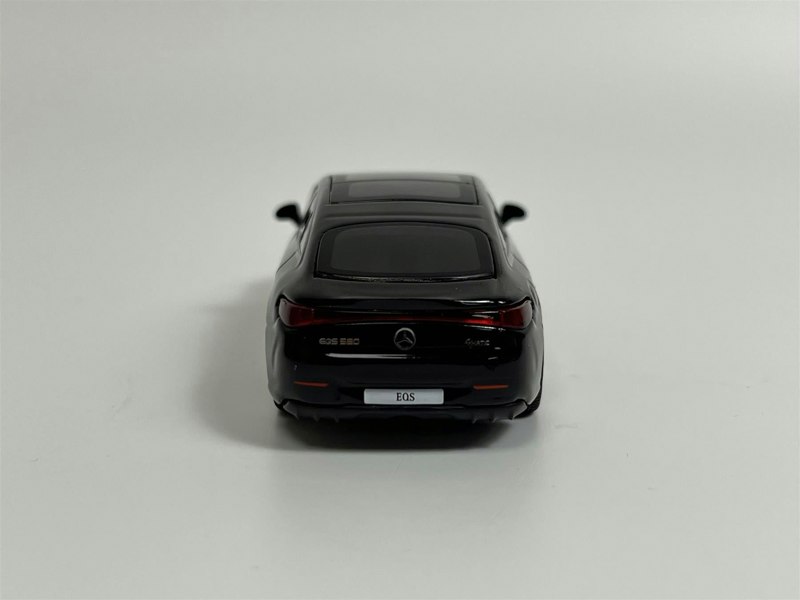 Mini GT Mercedes Benz EQS 580 4MATIC Black RHD 1:64 Scale Mini GT MGT00694R