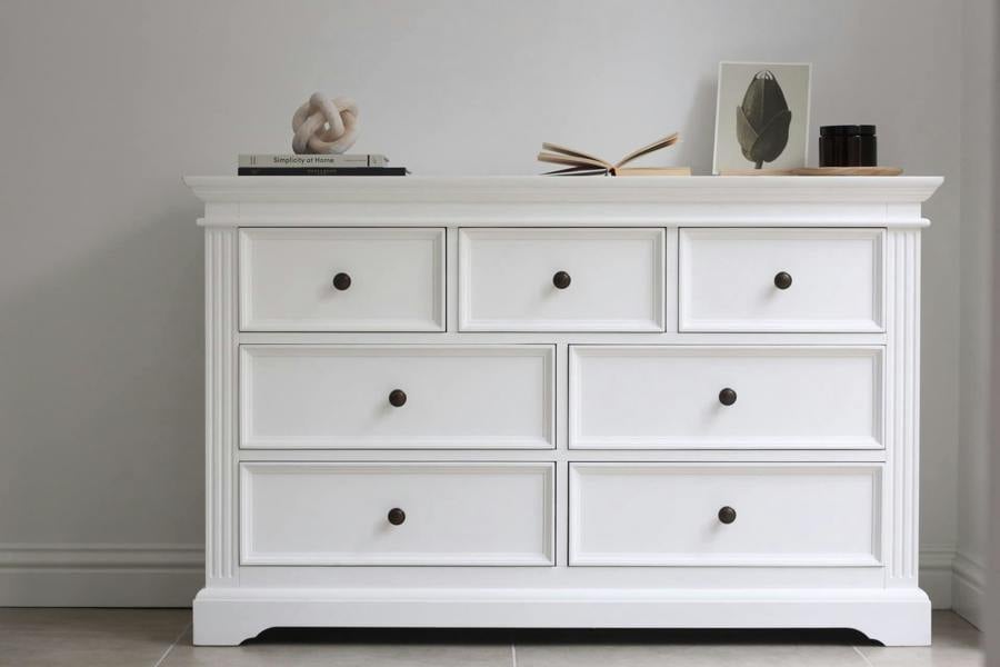 Statement Furniture Gainsborough Large 3 Over 4 Chest of Drawers Assembled Bedroom Storage