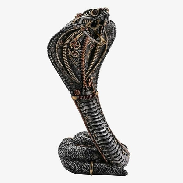 T. H. Baker Mystic Legends Steampunk Snake Figurine 69678