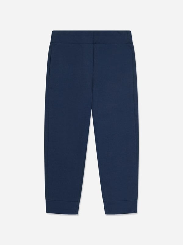 Roberto Cavalli Boys Logo Joggers in Navy