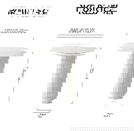 Cracky White Round Dining Table, Premium Terrazzo And Wood Base-Weilai Concept-Weilai Concept