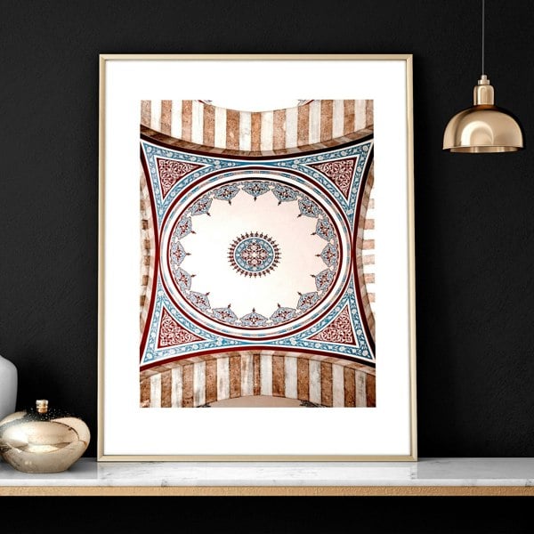 Islamic Art and geometry | set of 3 Bedroom wall art