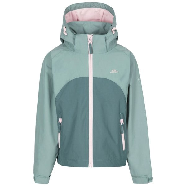 Trespass Girls Capture TP50 Waterproof Jacket - Teal Mist