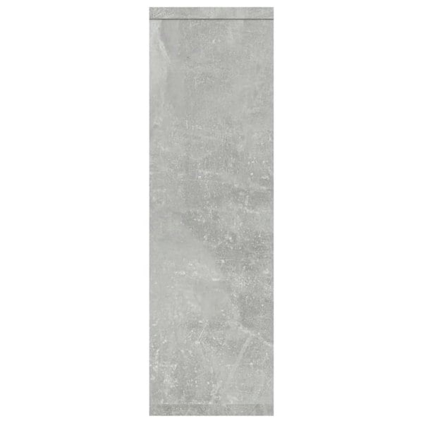 Berkfield Wall Shelf Concrete Grey 85x16x52.5 cm Engineered Wood