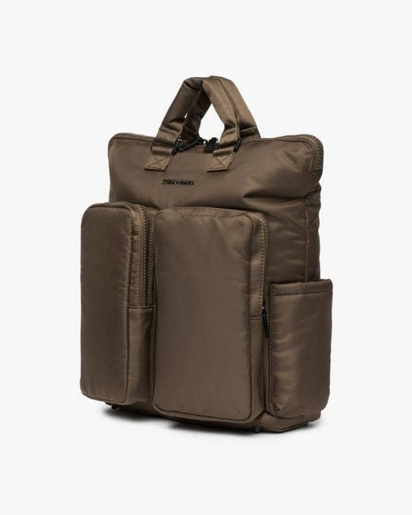 Tiba + Marl Ozzy Changing Tote / Backpack 2.0 Chocolate
