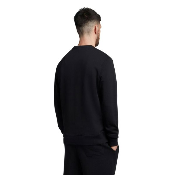 Lyle & Scott Branded Pull-over Jumper - Black