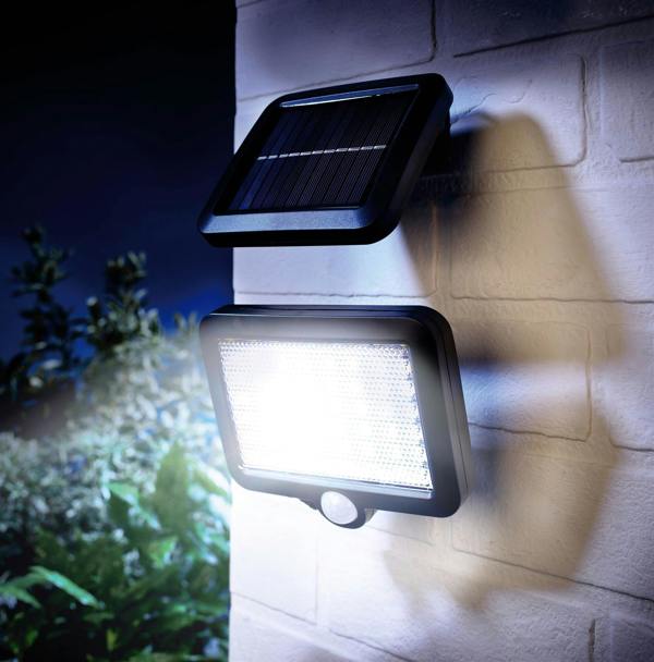 Scotts of Stow Solar Powered Motion Sensor Wall Security Light