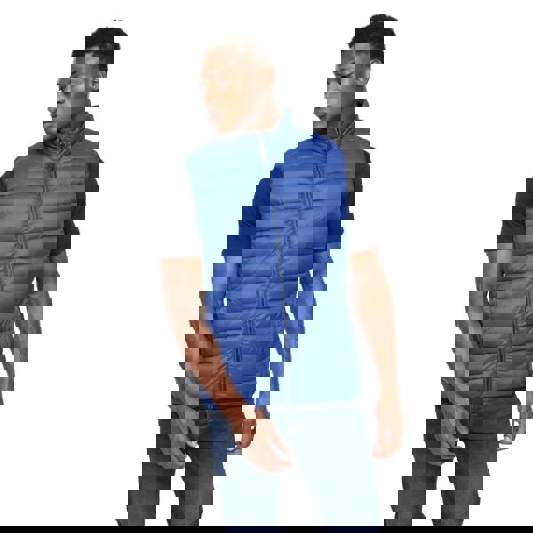 Crosshatch Mens Gattering Gilet - Royal Blue