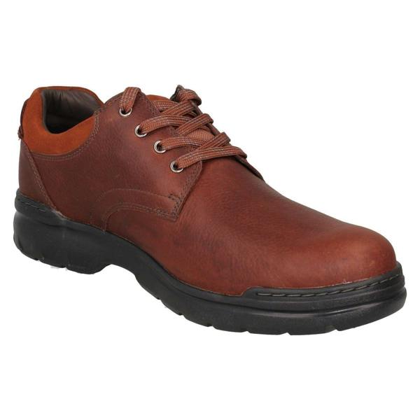 Clarks Mens Clarks Gore-Tex Weatherproof Lace Up Shoes Rockie WalkGtx