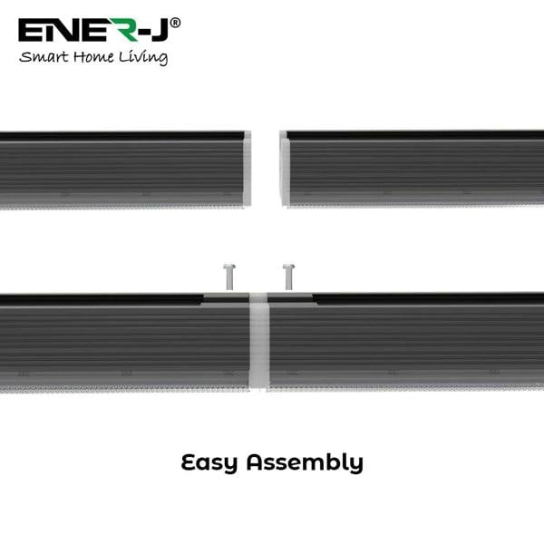 ENER-J LED Linkable Trunking Linear Lights (Supermarket lights), 40W 1.2M, 160LM/WCCT selectable
